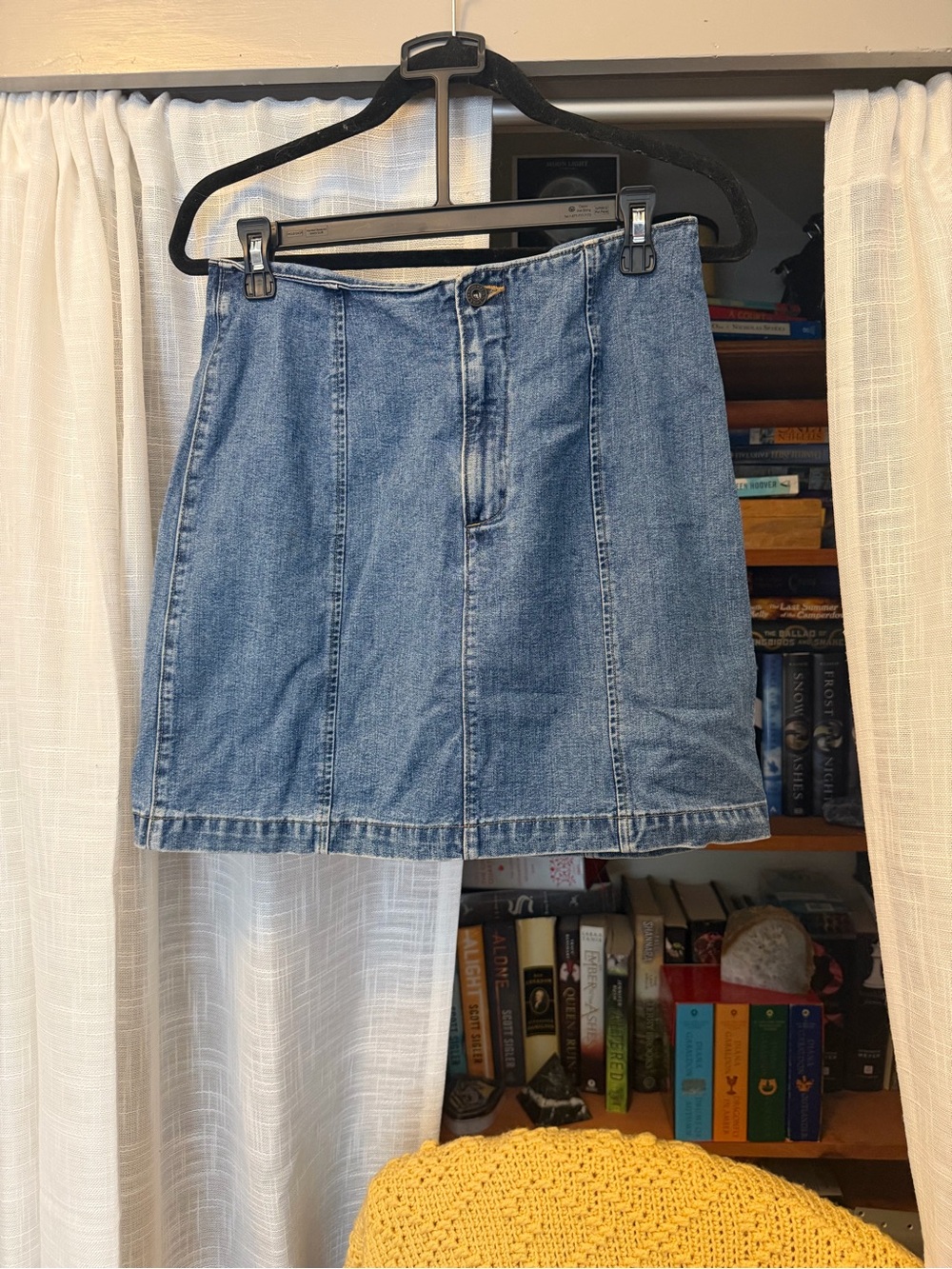 Vintage GAP Light Blue Denim Mini Skirt